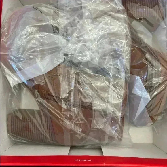 belk Red Heeled Boots - Picture 2 of 3